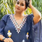 Purely Handmade Kashmiri Aari Embroidered Kaftan